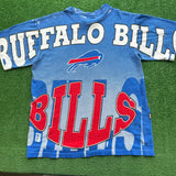 Vintage Buffalo Bills AOP Tee Size M