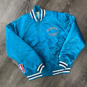 Vintage Charlotte Hornets Starter Satin Jacket Size L