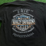 Vintage Harley Davidson Erie Tee Size L