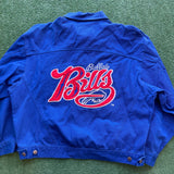 Vintage Buffalo Bills Jean Jacket Size L