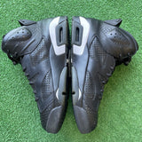 Jordan Black Cat 6s Size 10