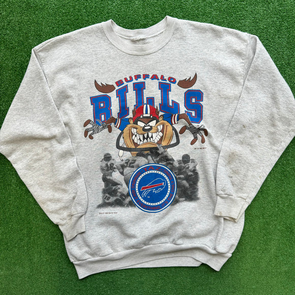 Vintage Buffalo Bills Taz Crewneck Size L