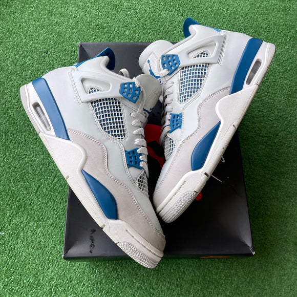 Jordan Military Blue 4s Size 11