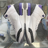 Jordan Dark Iris 3s Size 7Y