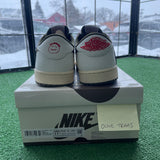 Jordan Travis Scott Medium Olive Low 1s Size 11.5