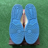 Nike Social Status Chocolate Mild Mid Dunks Size 9.5