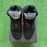 Jordan Racer Blue 5s Size 12