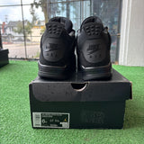Jordan Black Cat 4s Size 6Y