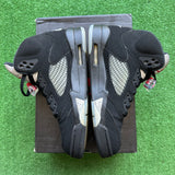 Jordan Black Metallic 5s Size 9