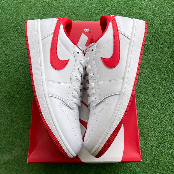 Jordan University Red Low 1s Size 12
