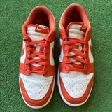 Nike Syracuse Low Dunks Size 9.5