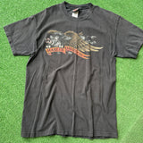 Vintage Harley Davidson Buffalo Tee Size L