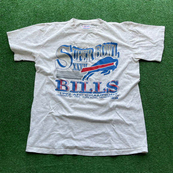 Vintage Buffalo Bills Super Bowl XXVII Tee Size L