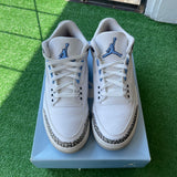 Jordan UNC 3s Size 9.5