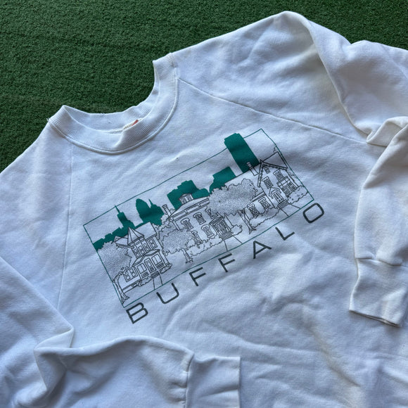 Vintage City of Buffalo Crewneck Size L