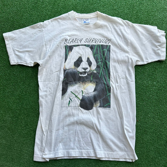 Vintage Panda Tee Size L