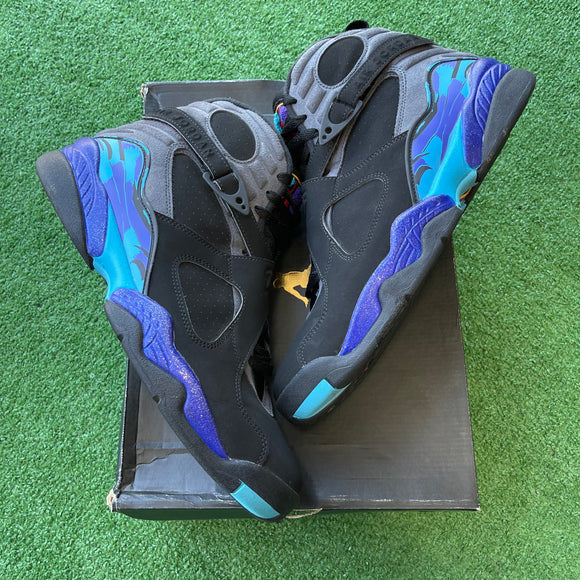 Jordan Aqua 8s Size 10.5