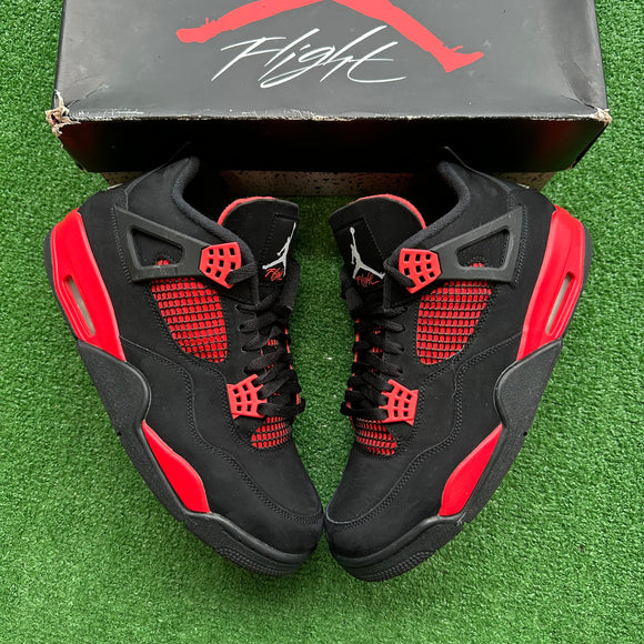 Jordan Red Thunder 4s Size 11.5