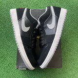 Jordan Black Wolf Grey Low 1s Size 10.5