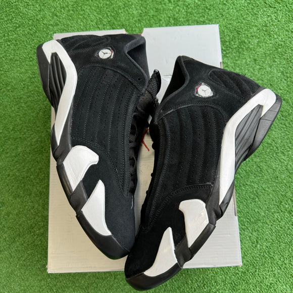 Jordan Black White 14s Size 13