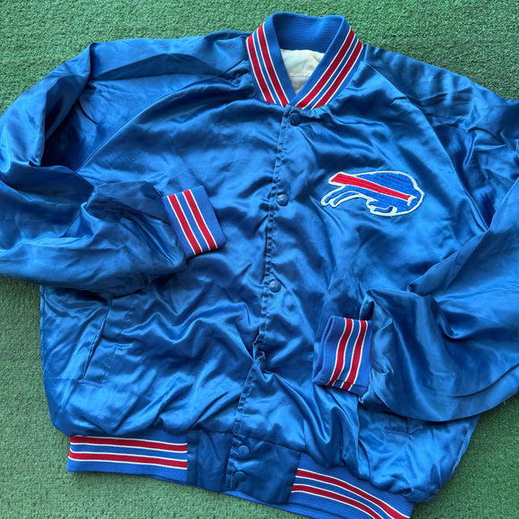 Vintage Buffalo Bills Satin Jacket Size M