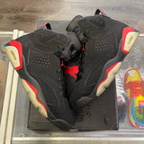 Jordan Black Infrared 6s Size 10