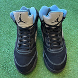 Jordan University Blue Black 5s Size 11