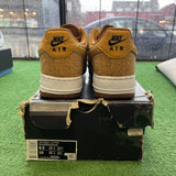 Nike Happy Pineapple Cork Air Force 1s Size 8.5