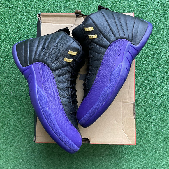 Jordan Field Purple 12s Size 13