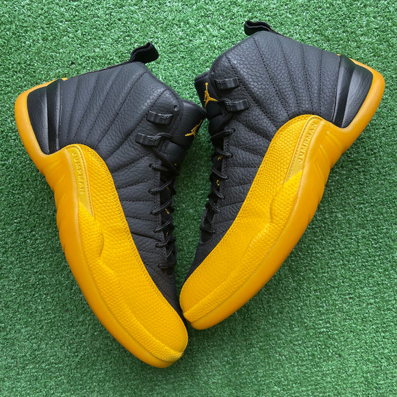 Jordan University Gold 12s Size 8