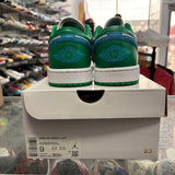 Jordan Lucky Green Aquatone Low 1s Size 9W/7.5M