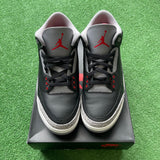 Jordan Reimagined Black Cement 3s Size 10