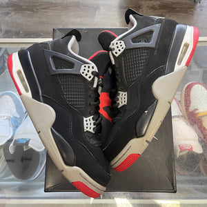 Jordan 2019 Bred 4s Size 9.5