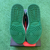 Jordan Pine Green 1s Size 7
