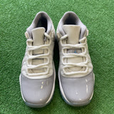 Jordan Cement Grey Low 11s Size 6.5Y