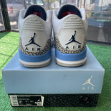 Jordan UNC 3s Size 9.5