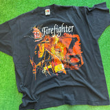 Vintage Firefighter Tee Size 3XL