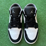 Jordan Black White Grey Low 1s Size 11.5