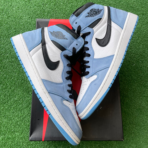 Jordan University Blue 1s Size 11