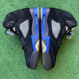 Jordan Racer Blue 5s Size 9