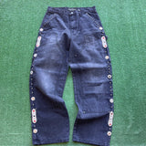 Japanese Sorrows Denim Carpenter Pants