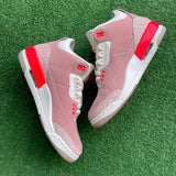 Jordan Rust Pink 3s Size 8W/6.5M