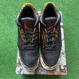 Jordan Animal Instinct 3s Size 9.5