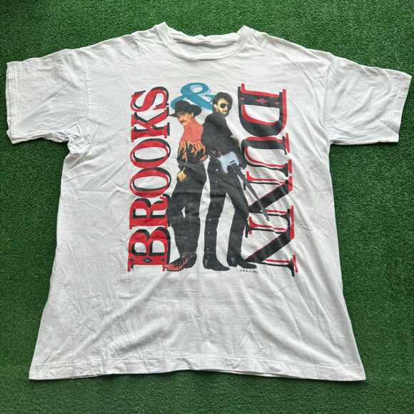 Vintage Brooks & Dunn Tee Size XL/XXL