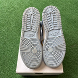 Jordan Ice Blue Mid 1s Size 6Y