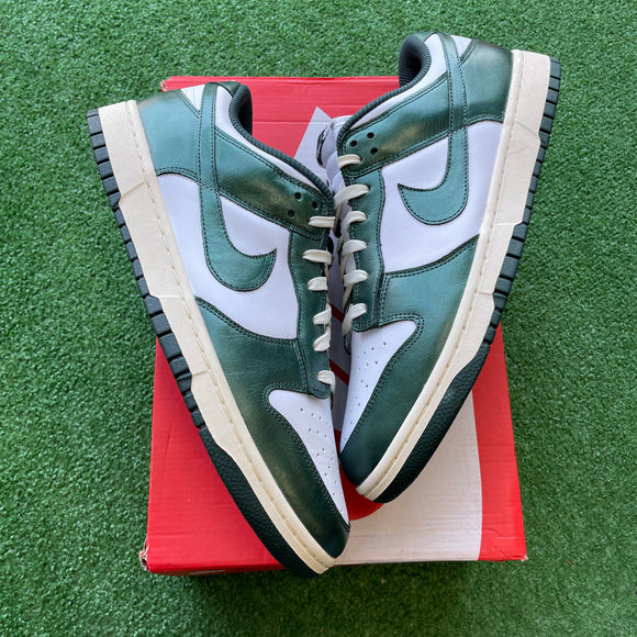 Nike Vintage Green Low Dunks Size 14W/12.5M