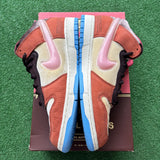 Nike Social Status Chocolate Mild Mid Dunks Size 9.5
