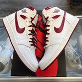 Jordan Metallic Burgundy 1s Size 10.5