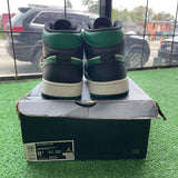 Jordan Pine Green Mid 1s Size 8.5