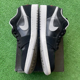 Jordan Black Wolf Grey Low 1s Size 10.5